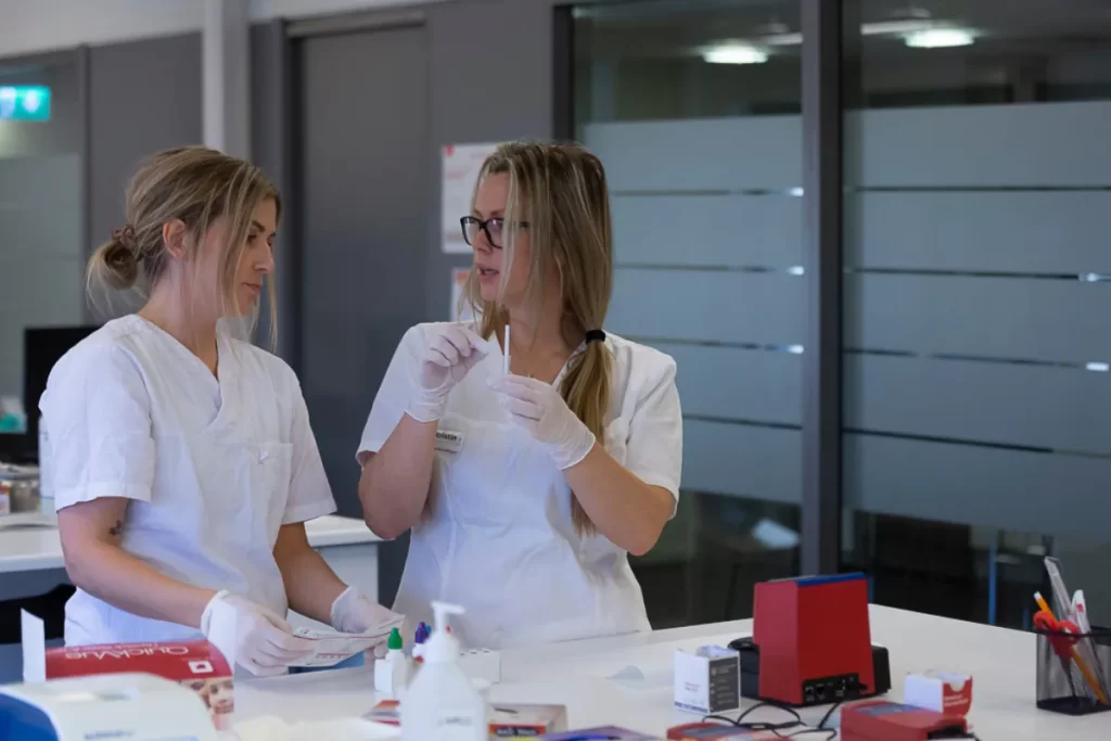 Laboratorie og skiftestue kurs hos K2 Utdanning