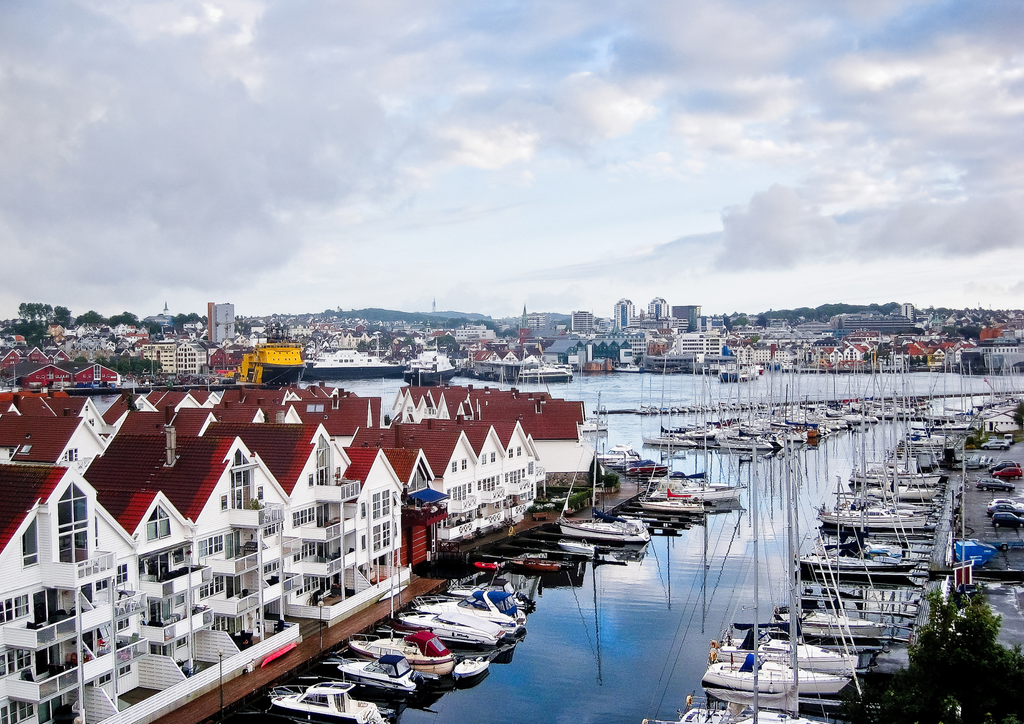Bilde fra Stavanger by hvor ny campus Stavanger åpner høsten 2027
